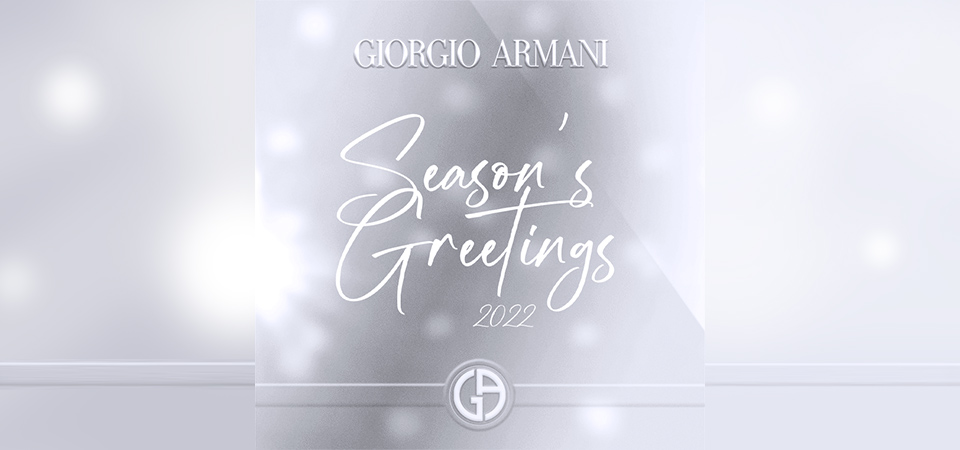 GIORGIO ARMANI Season's Greetings